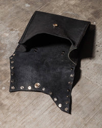 Rivet Pouch open